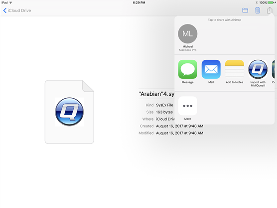 iCloud Export